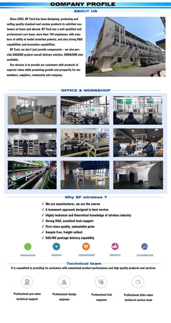 China 617-3800MHz Manufacturer V RF Wideband RF Hybrid Coupler 4 in 4 out 4.3-10 Female Hybrid Combiner