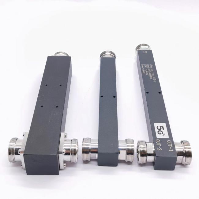 5g Low Pim 350-3800MHz 2/3/4 Way Power Divider Splitter N Type