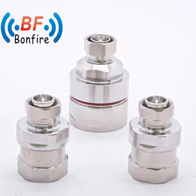 High Quality DC-6GHz 500W 7/16 DIN Male 7/8 Flexible Cable RF Fixed Connector