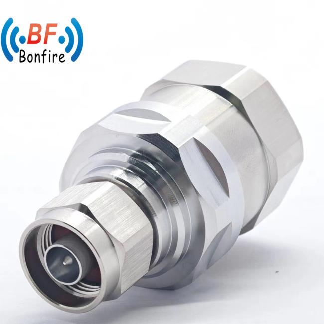 RF Low RF Connector Insertion Loss Adapter 4.3-10 Male Connector to N Type Female Connector