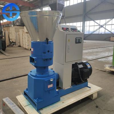 China Animal Feed Biomass Pellet Machine 10 - 18% Moisture 300kg / H for sale
