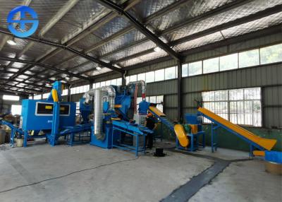China 99.9% Purity Copper Cable Wire Recycling Machine For 0.1 - 20mm Wires 400kg / H for sale