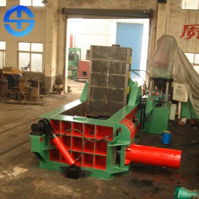 China 60-80 TPD Bale Size 500*500mm Metal Scrap Baling Press Machine for sale