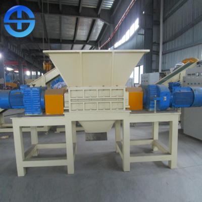 China Intelligent Solid Waste Shredder Steel Drum Shredder Machine 380V 50 R/Min for sale