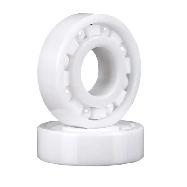 Zirconia Full Ceramic Bearing 6200 6201 6202 6203 6204 6205 6206 6207 6208 Glass Steel Si3n4 Zro2 Ceramic Balls PTFE Peek PP POM Plastic Bearing