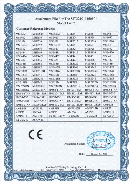 CE certificate 3 - ZHONGSHAN HIGH FLY TECHNOLOGY  CO.,LTD
