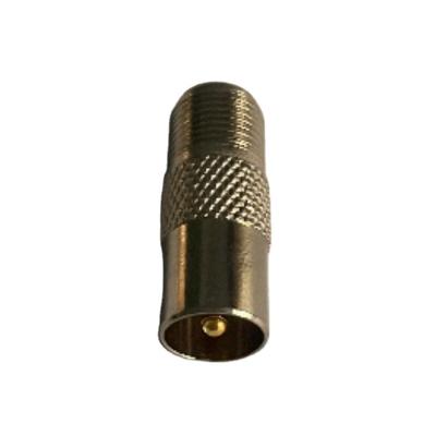 China Electric RF Accessories TV RF Connector IEC Male Connector F Type for sale
