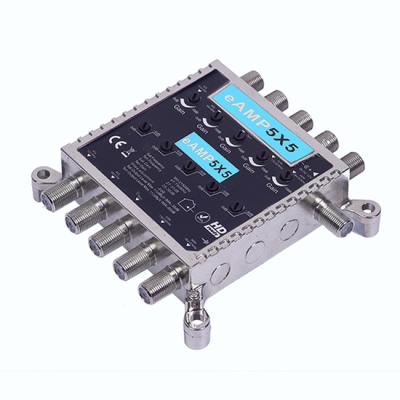 China 47-790 MHz Satellite TV Amplifier Digital Gain And Slope Adjustable for sale