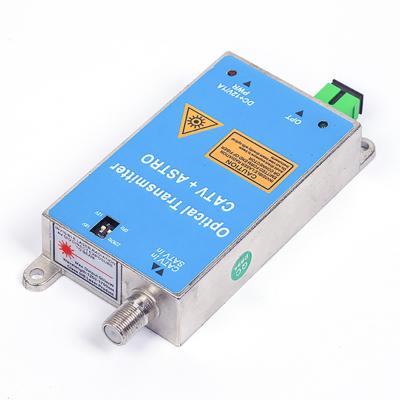 China Micro Satellite Fiber Optic Cable Transmitter Receiver CATV Network for sale