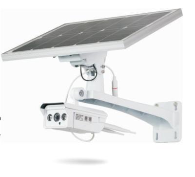 Chine Caméra de sécurité électrique à la maison extérieure 4G sans fil du système solaire télévision en circuit fermé à vendre