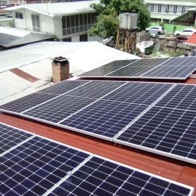 Chine Système énergétique flexible électrique à la maison de panneaux de système solaire de panneau simple à vendre