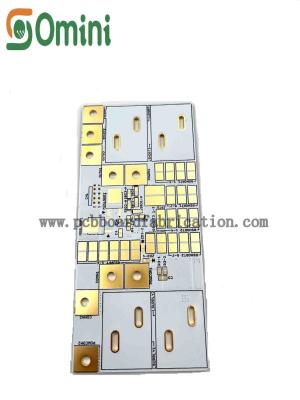 China Audio Device Aluminum Based PCB Printed Circuit Board Withe Hard Immersion Gold for sale