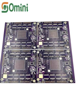 China Vias enterrado HDI imprimió el PWB echado a un lado doble del prototipo de la placa de circuito en venta
