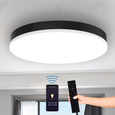 China 15W 28W Round Sensor Ceiling Light IP54 Dimmable Motion Activated Ceiling Light for sale