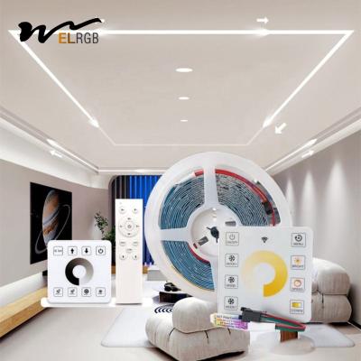 中国 住宅用IP20 自粘性LED ストライプ 10M 12V ホットホワイト LED ストライプ 販売のため