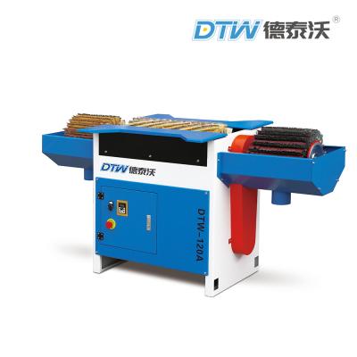 China DTW120A Manual Sanding Machine 3 Brush Drum Sander Machine for sale