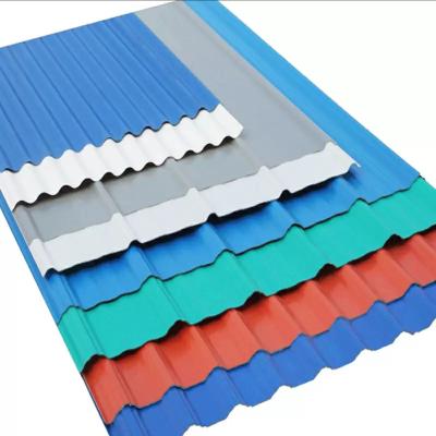 China Galvanized Corrugated Metal Roofing Sheet / Gi Colour Coated Roofing Sheets for sale