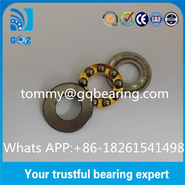 Brass Cage F8-16M Miniature Thrust Ball Bearing With Seat Washers