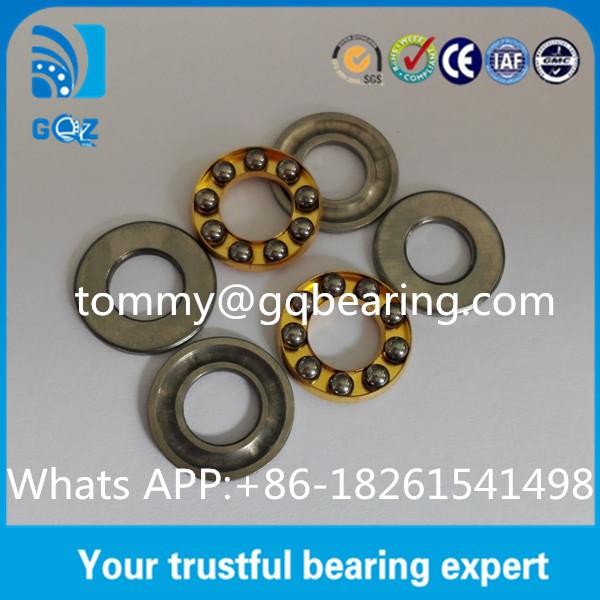 Brass Cage F8-16M Miniature Thrust Ball Bearing With Seat Washers