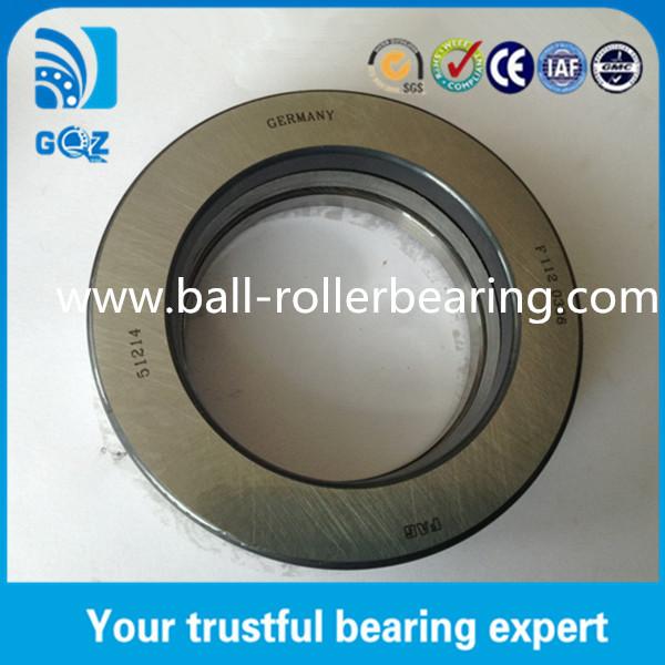 51306 Axial Metal Steel Gcr15 Thrust Ball Bearing With Sheet Steel Cage 30x60x21mm