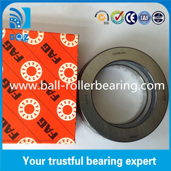 51306 Axial Metal Steel Gcr15 Thrust Ball Bearing With Sheet Steel Cage 30x60x21mm