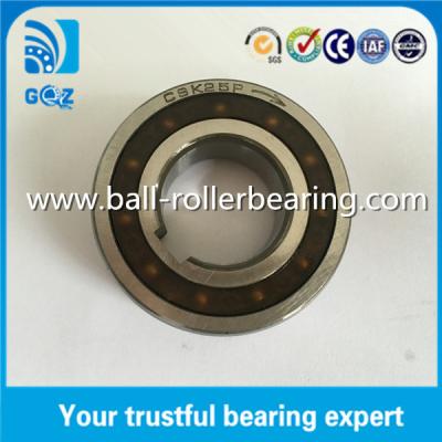 China Rubber Sealed Sprag Backstop one way bearing clutch CSK25P One Keyway for sale