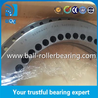 China Double Direction Rotary Table Ball Bearing Slewing Ring FAG 560302C Non Teeth Gear Type for sale