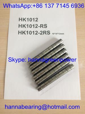 China HK101412 / HK1012 / HK1012-RS / HK1012-2RS Drawn Cup Needle Roller Bearing With Seals 10*14*12mm for sale