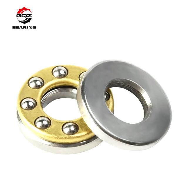 Brass Cage F8-16M Miniature Thrust Ball Bearing With Seat Washers