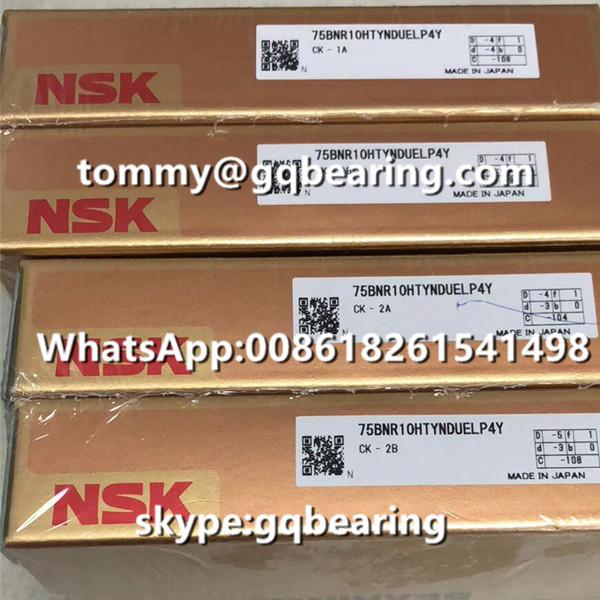40 degree Contact Angle NSK 120BTR10STYNDBLP4A High Speed Angular Contact Ball Bearing