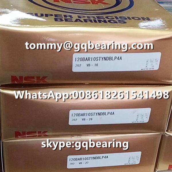 40 degree Contact Angle NSK 120BTR10STYNDBLP4A High Speed Angular Contact Ball Bearing