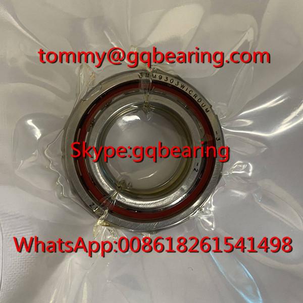 Contact Angle 3MM9303WICRDUM Spindle Angular Contact Ball Bearing
