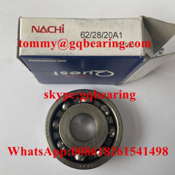 Gcr15 Steel Material 62 / 28 / 20 / P63 Deep Groove Ball Bearing