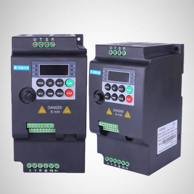 China 220V 5.5KW VFD For Single Phase Motor 7.5HP Variable Frequency for sale