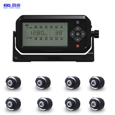 China Eight Tire Truck TPMS Trailer Tire Pressure Monitoring System for sale