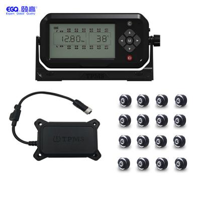 China Wireless Sixteen Tire Truck Trailer Tire Pressure Monitor for sale