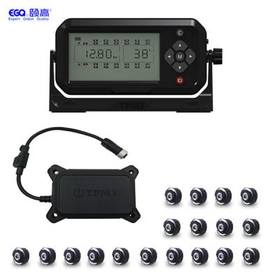 China Real Time Monitoring Eighteen Tire Trailer TPMS System for sale
