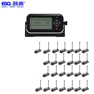 China Smart 26 Tires Truck TPMS Car Tire Pressure Monitoring System for sale