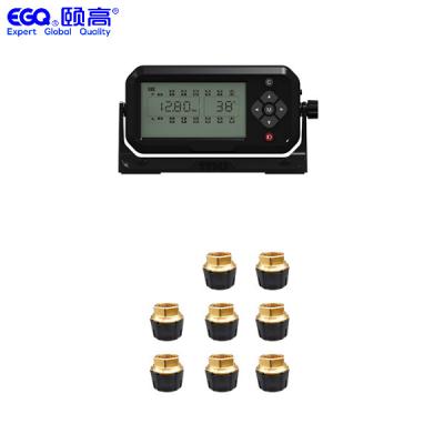 China High Definition Eight Tires Truck Digital Tyre Pressure Monitor for sale