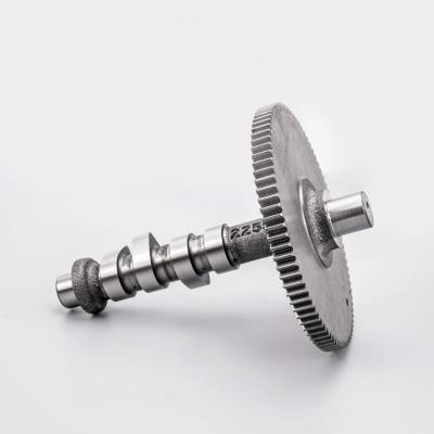 China Casted Ductile Iron Camshaft with Gear Case Hardening For Gasoline Engine for sale