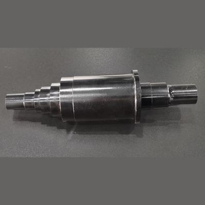 China 1000T Press Forged Steel Motor Shaft Quenching and Tempering For EV motor for sale
