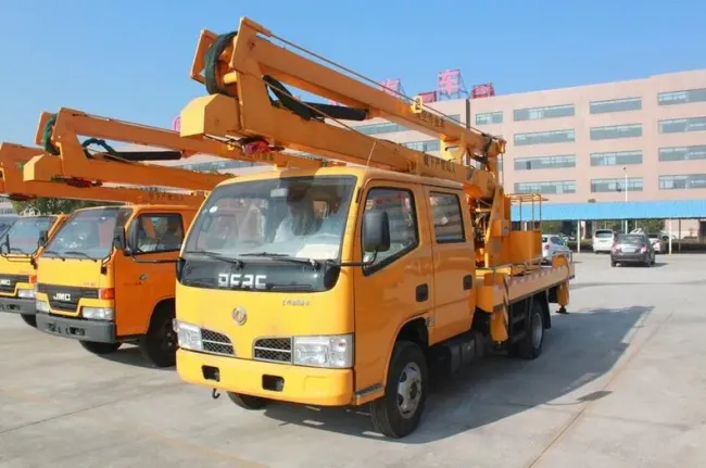 Dongfeng 12m 14m Aerial Work Platform Truck, Bucket Lifting Trucks (right hand drive)