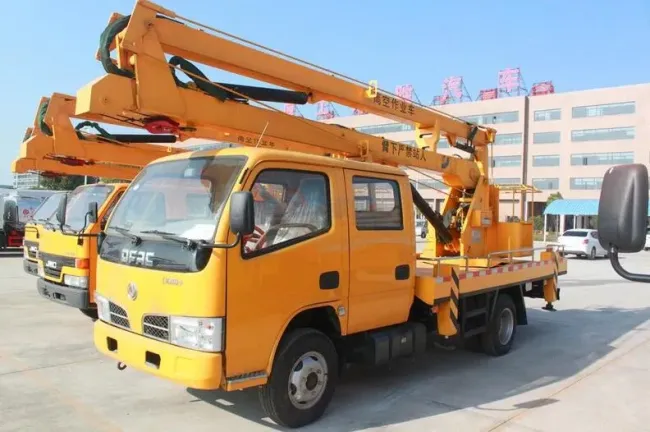 Dongfeng 12m 14m Aerial Work Platform Truck, Bucket Lifting Trucks (right hand drive)
