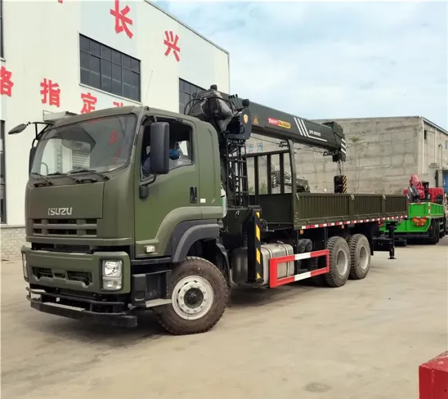 20 Ton Good Quality Truck Mounted Crane Single Arm Crane