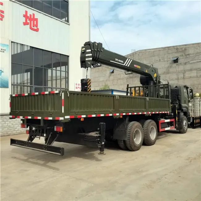 20 Ton Good Quality Truck Mounted Crane Single Arm Crane