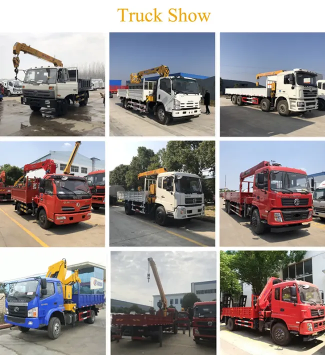 20 Ton Good Quality Truck Mounted Crane Single Arm Crane