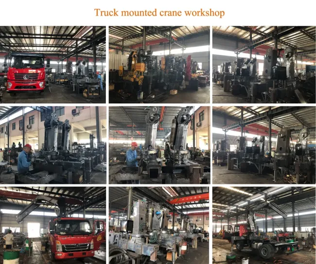 20 Ton Good Quality Truck Mounted Crane Single Arm Crane