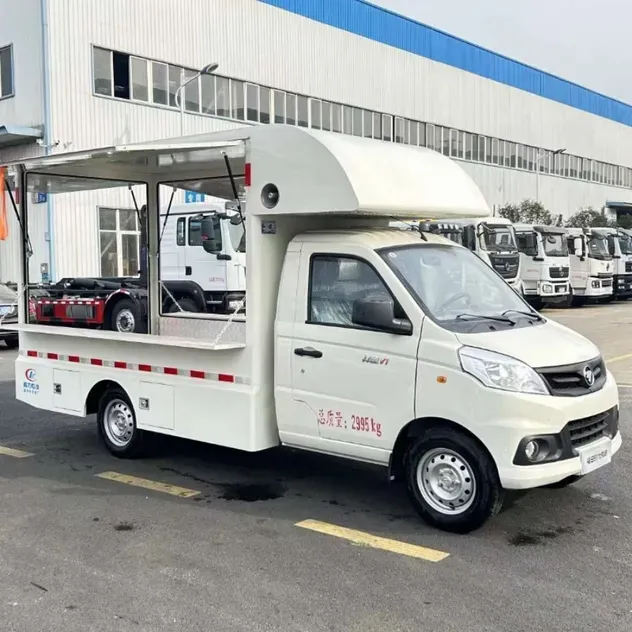Stainless Steel Coffee & Ice Cream Burger Business Trailer Hot Dogs Snacks Chips Burger Business Mobile Trailer Food Truck