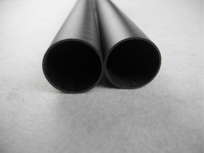 ( OD)25mm * 23mm(ID) * 500mm matte surface Carbon Fiber Tube for rolling tubing