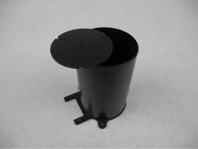 Customized processing Full Carbon Fibre Tube and Plate Glued Parts